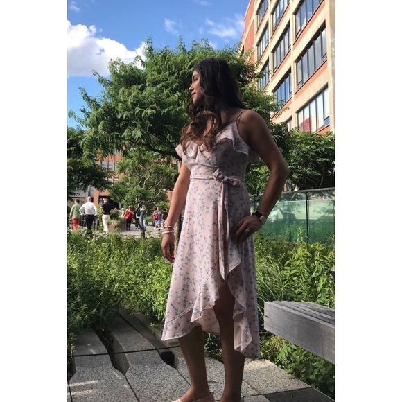 Lulus “Blooming Love” High Low Ruffle Midi Dress - Picture 7 of 15